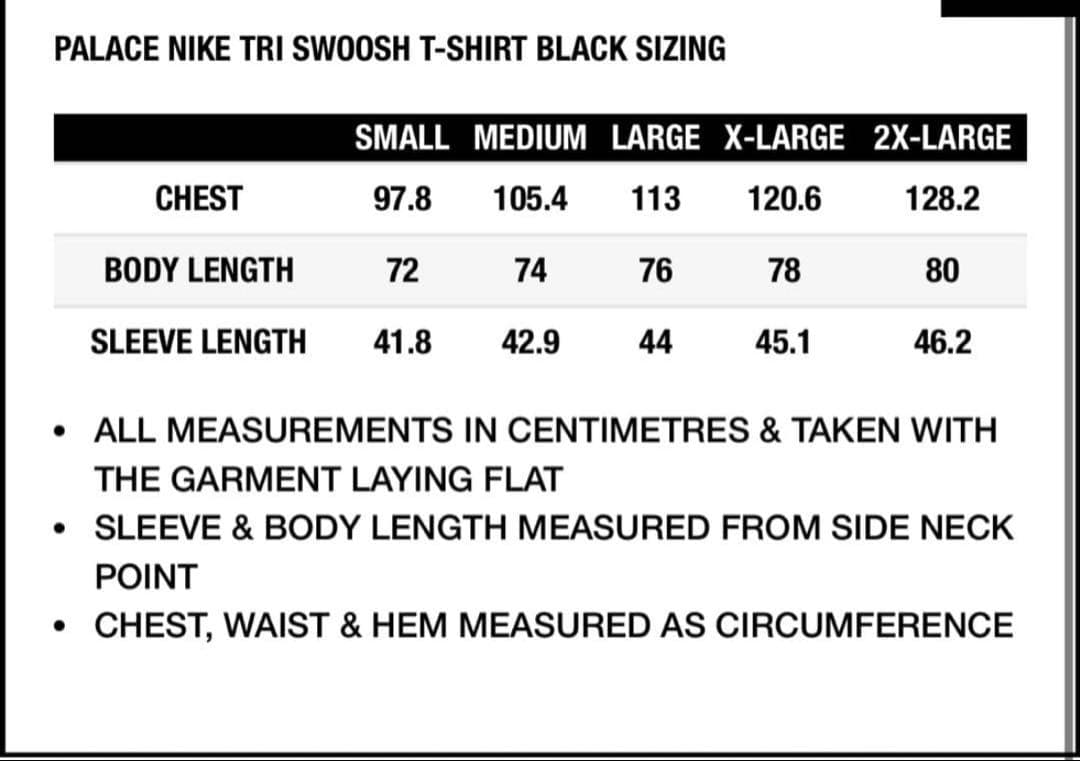 トップス PALACE x Nike Tri Swoosh T-Shirt \"White\"