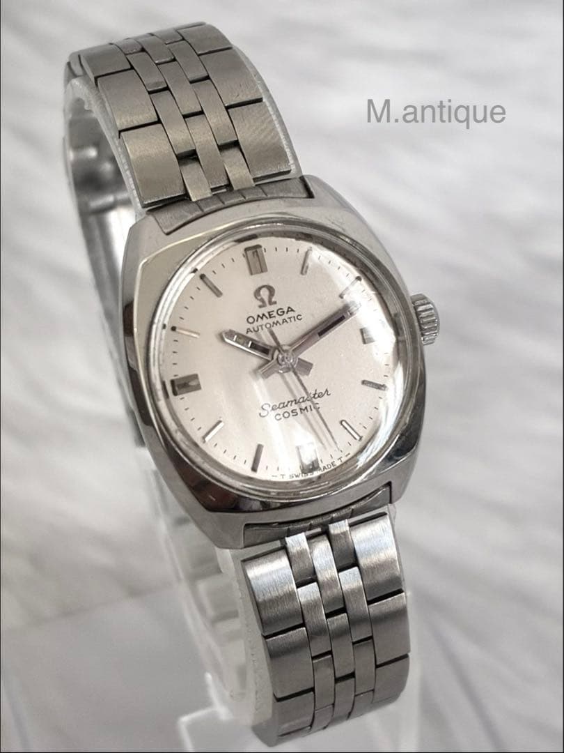 【OH済】OMEGA オメガ シーマスター 自動巻きアンティーク腕時計
