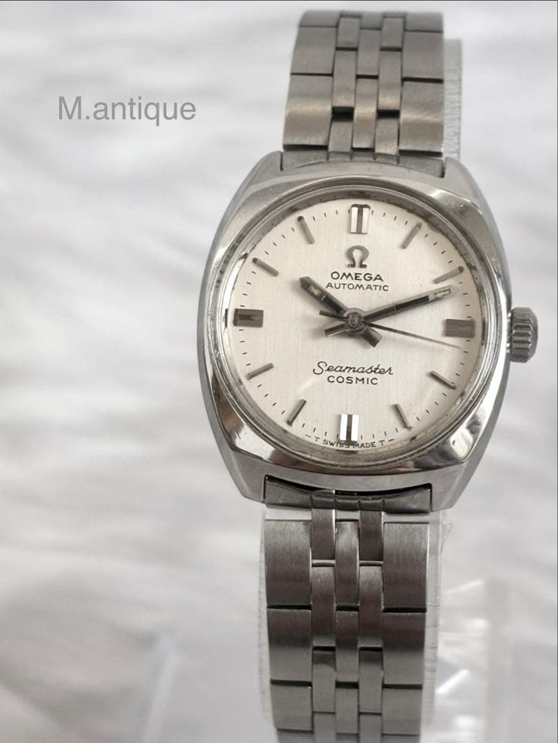 【OH済】OMEGA オメガ シーマスター 自動巻きアンティーク腕時計