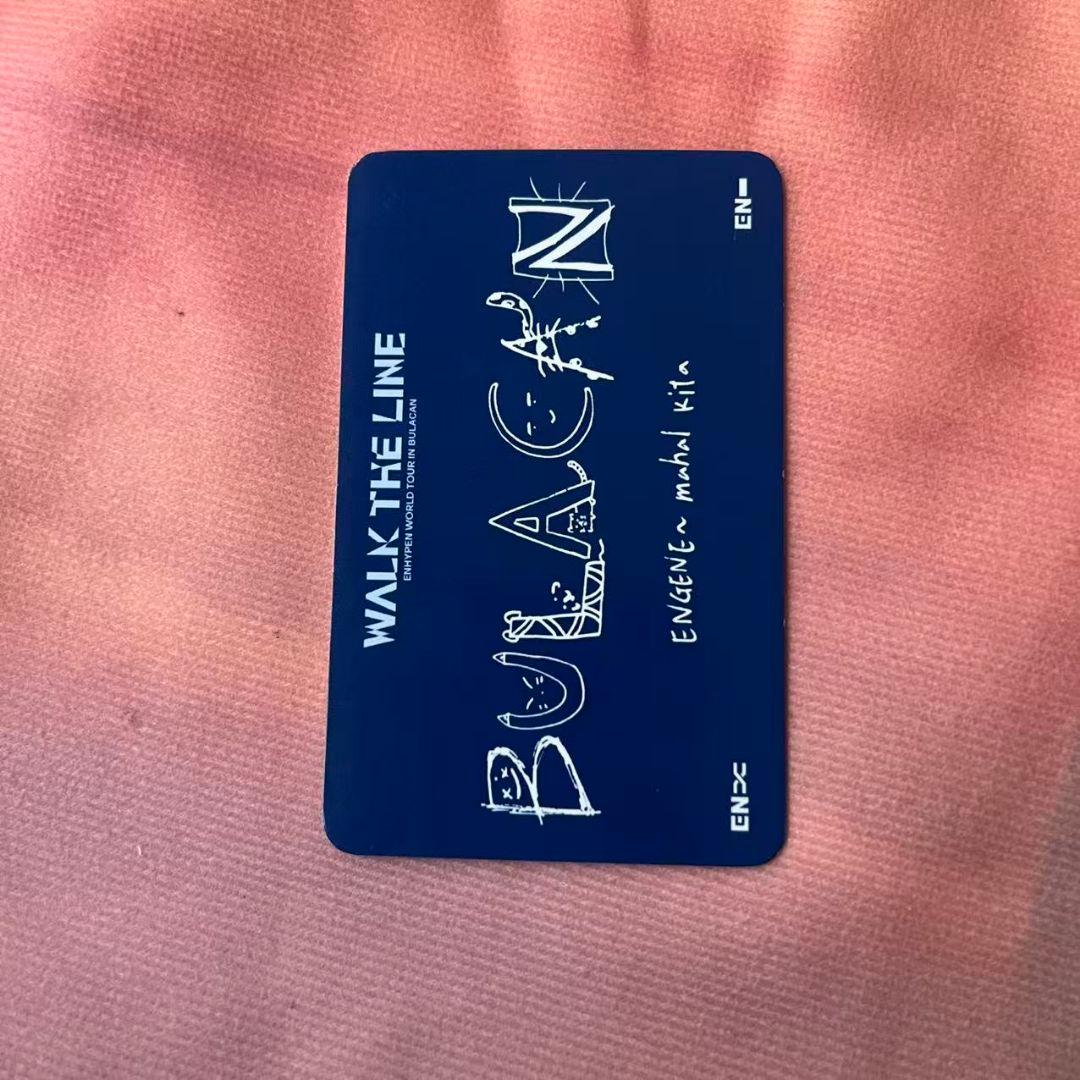 ENHYPEN BULACAN ブラカン公演 FC トレカ ソヌ