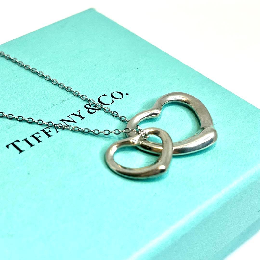 【R】ティファニー オープンハート ネックレス (小さいサイズのみ)