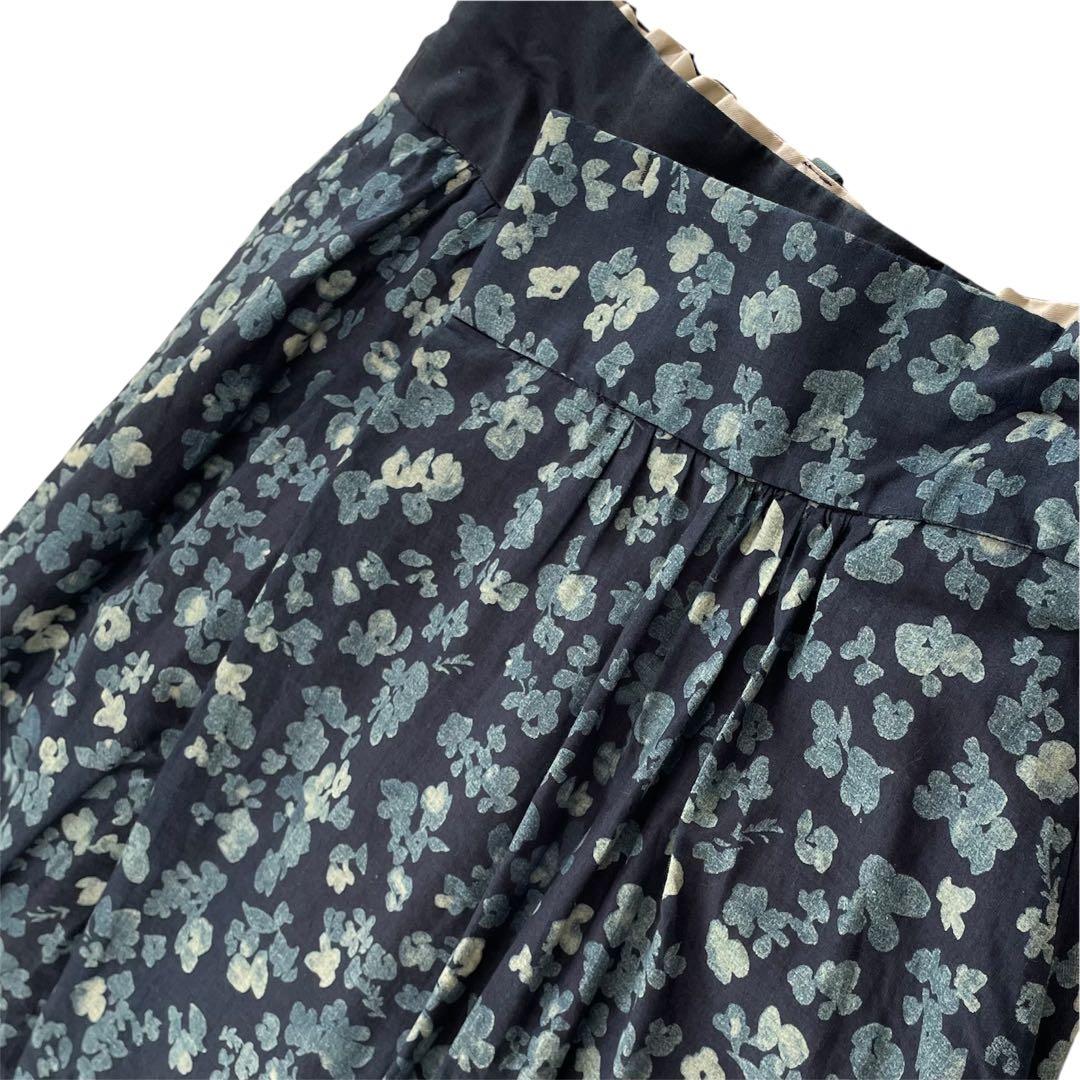 PAL'LAS PALACE パラスパレス　小花柄　日本製　後ろゴム　サイズ0