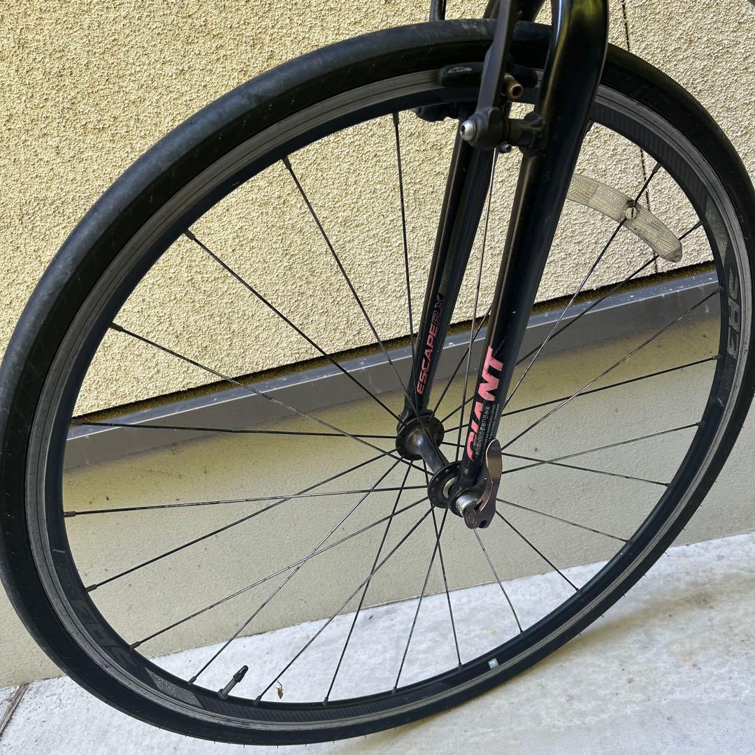 【直接引取り限定　愛知】GIANT RX クロスバイク ブラック/レッド