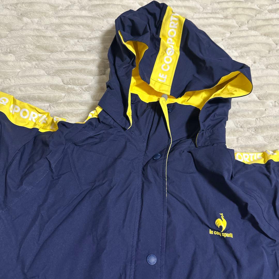 ルコック　ゴルフ　レインウェア・レインハット　M ネイビー