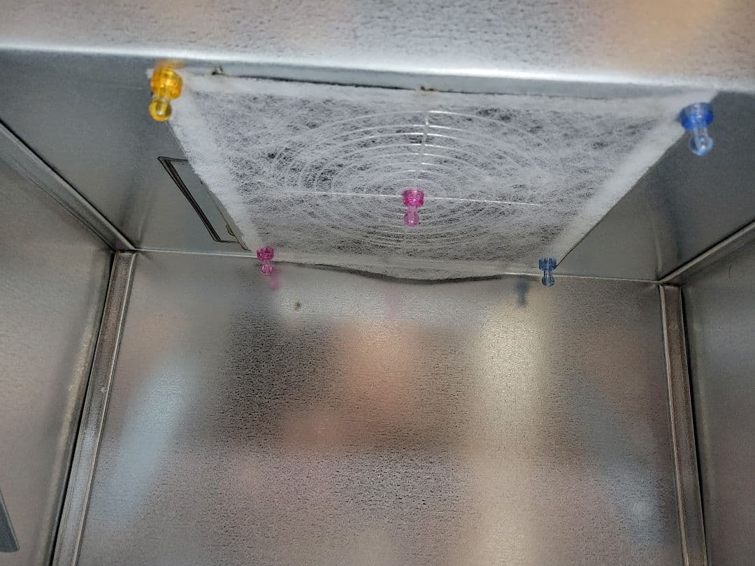 G-BOOTH S-03 コンパクト塗装ブース実用新案　風量475ｍ3/ｈ