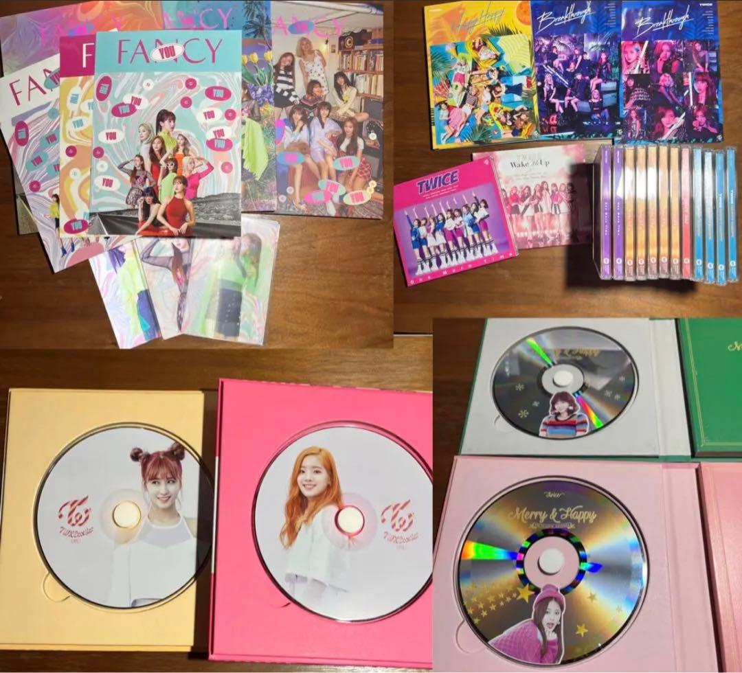 twice アルバム　トレカ　cd まとめ売り