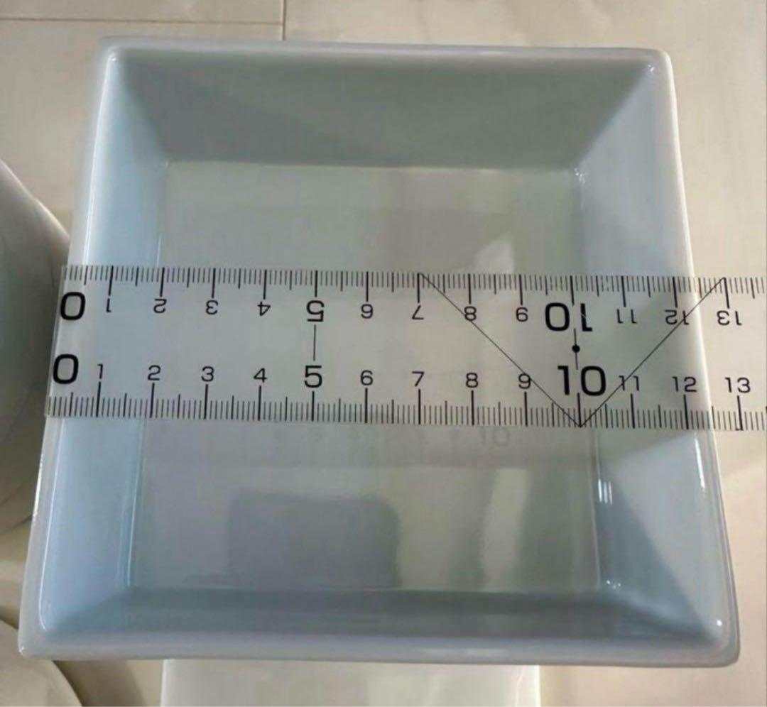 ポーセラーツ　白磁　丸・四角お重　2点セット