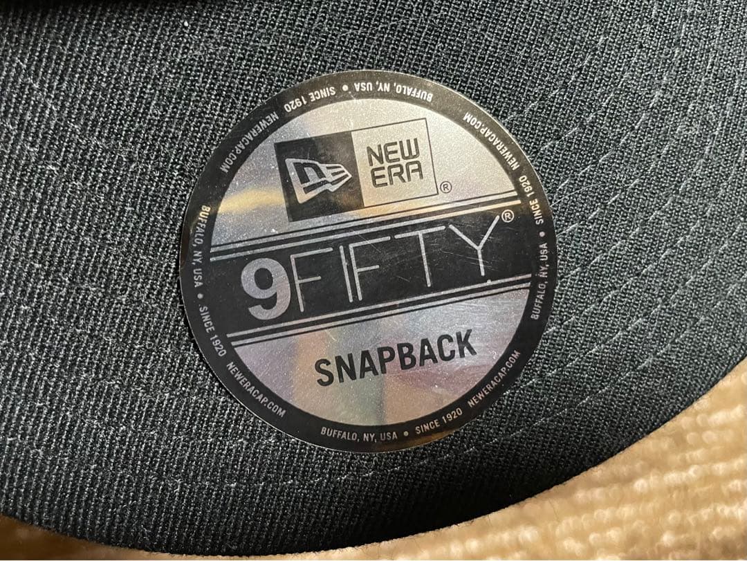 【新品タグ付き】大人サイズ　New Era 9FIFTY B'z