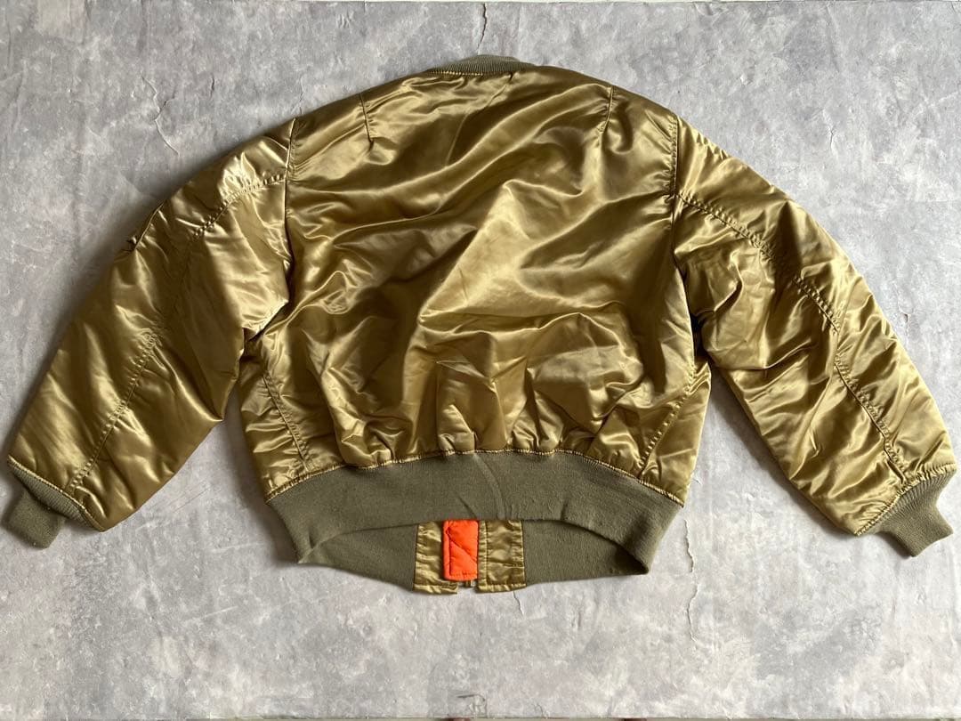 未使用 タグ付 90's MA-1 フライトジャケット USA製 アメリカ製