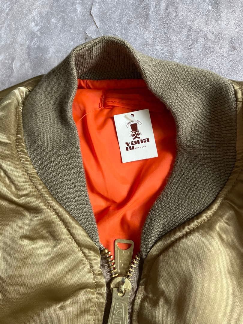 未使用 タグ付 90's MA-1 フライトジャケット USA製 アメリカ製