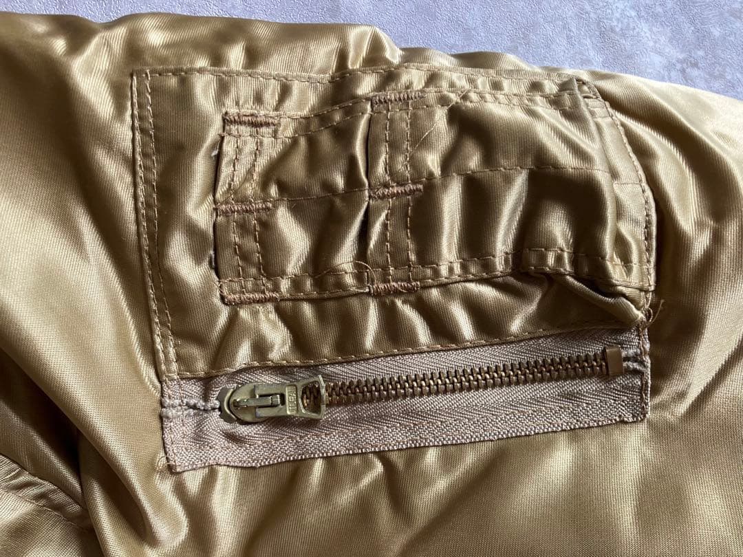 未使用 タグ付 90's MA-1 フライトジャケット USA製 アメリカ製