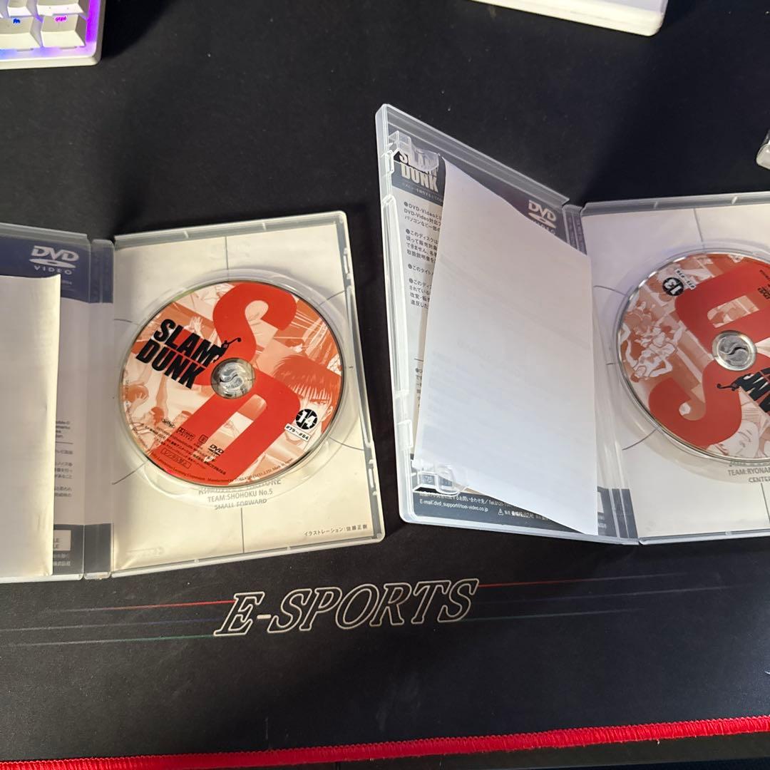 SLAM DUNK DVD 15巻まで付属品あり