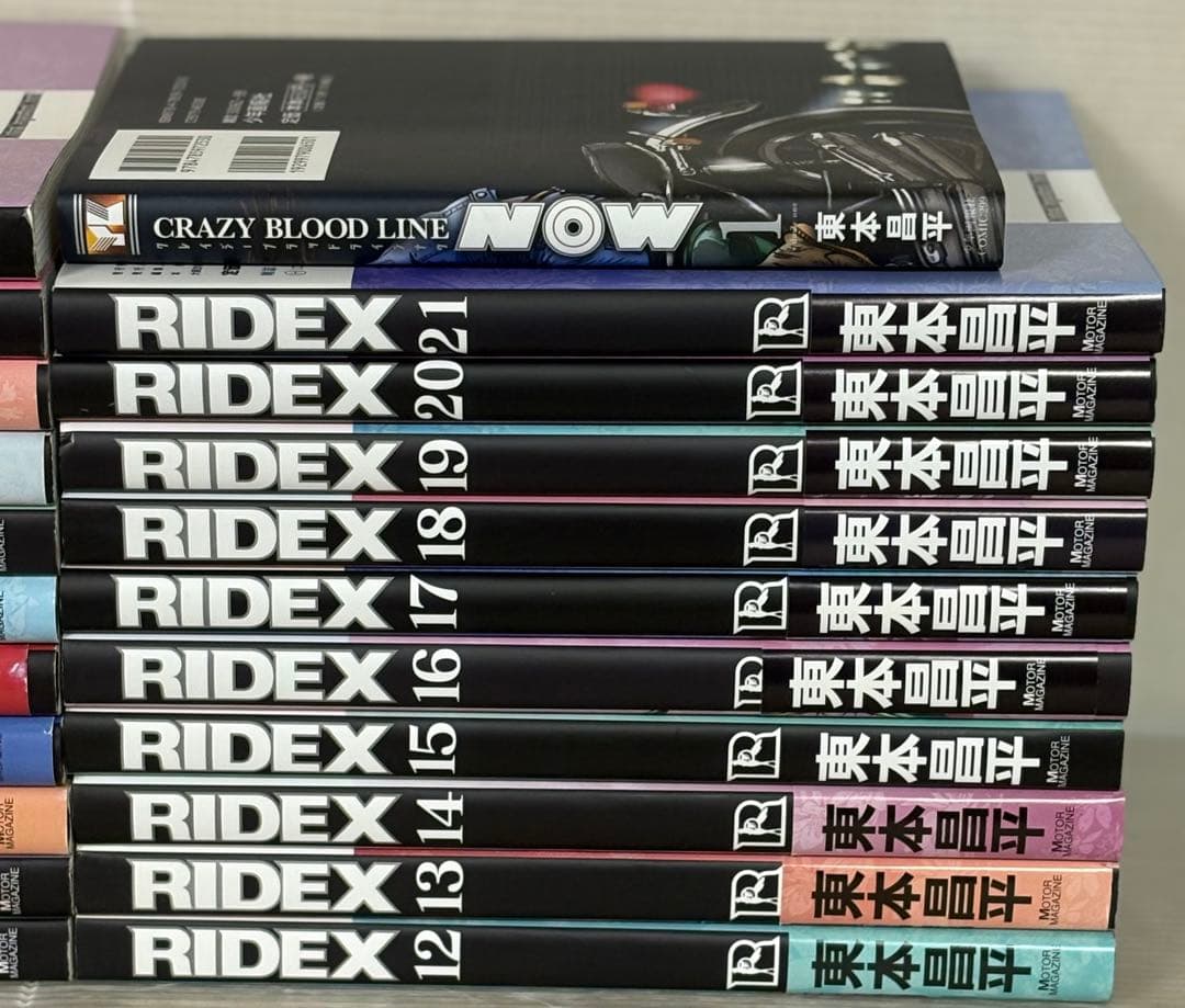 【I783m】東本昌平 RIDEX ライデックス 1~21巻全巻セット+2冊