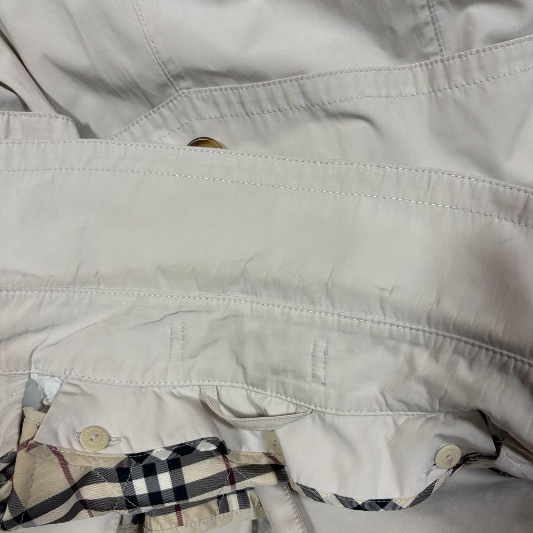 バーバリーロンドン　大きいサイズ　トレンチコート　チェック　ライナー　46