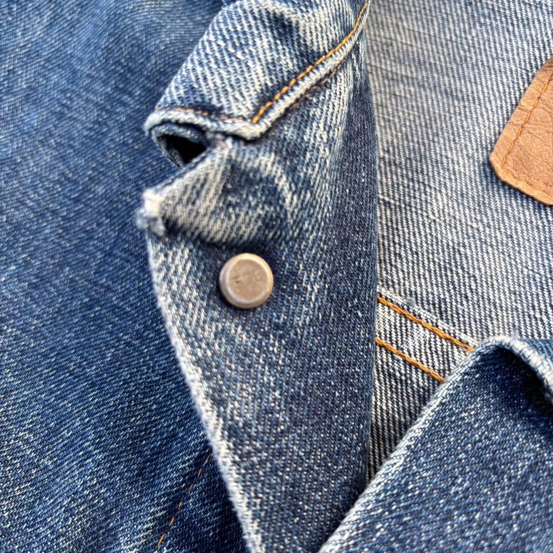 【66前期生地】Levi's 70505 ケアタグ付 サイズ44 ケアタグ