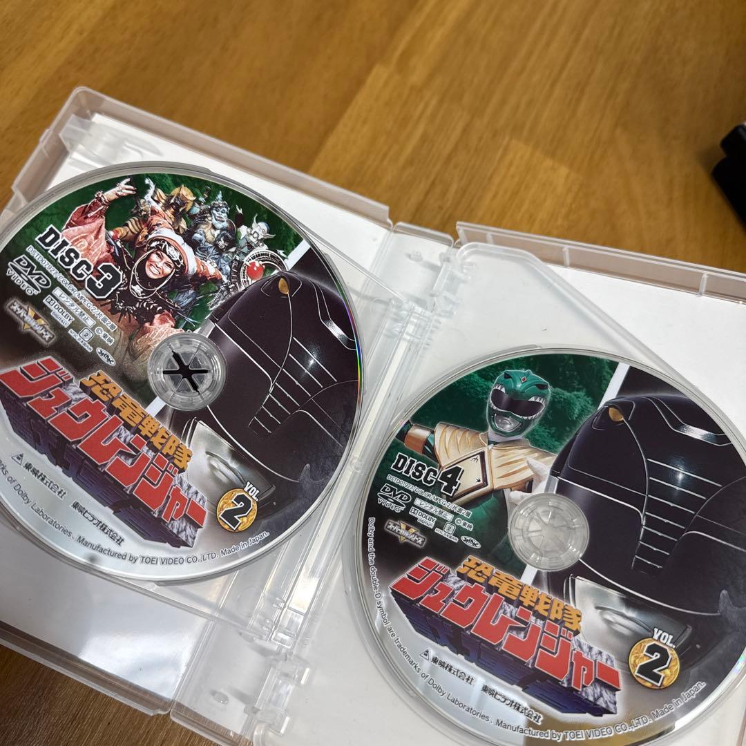 忍者戦隊ジュウレンジャー DVDコレクション　VOl.1・2