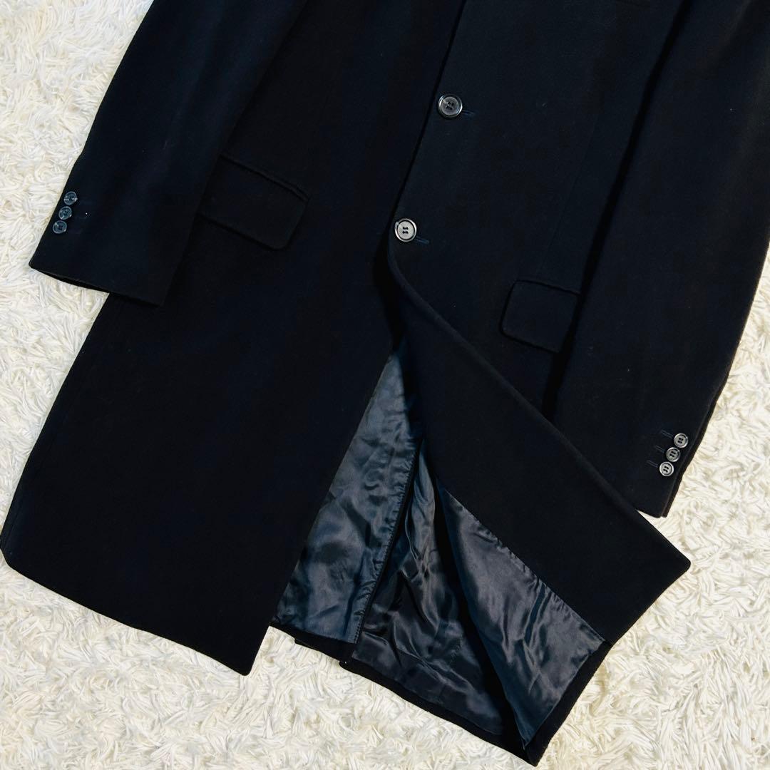 FENDI フェンディ ロングコート ウール100% ブラック