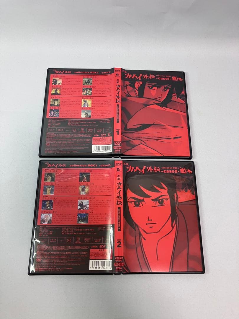 ≪美品≫忍風カムイ外伝 DVD-BOX collection 1