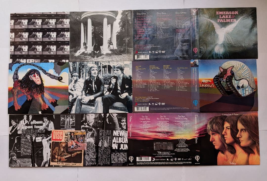 Emerson Lake & Palmer CD+DVD-Aセット