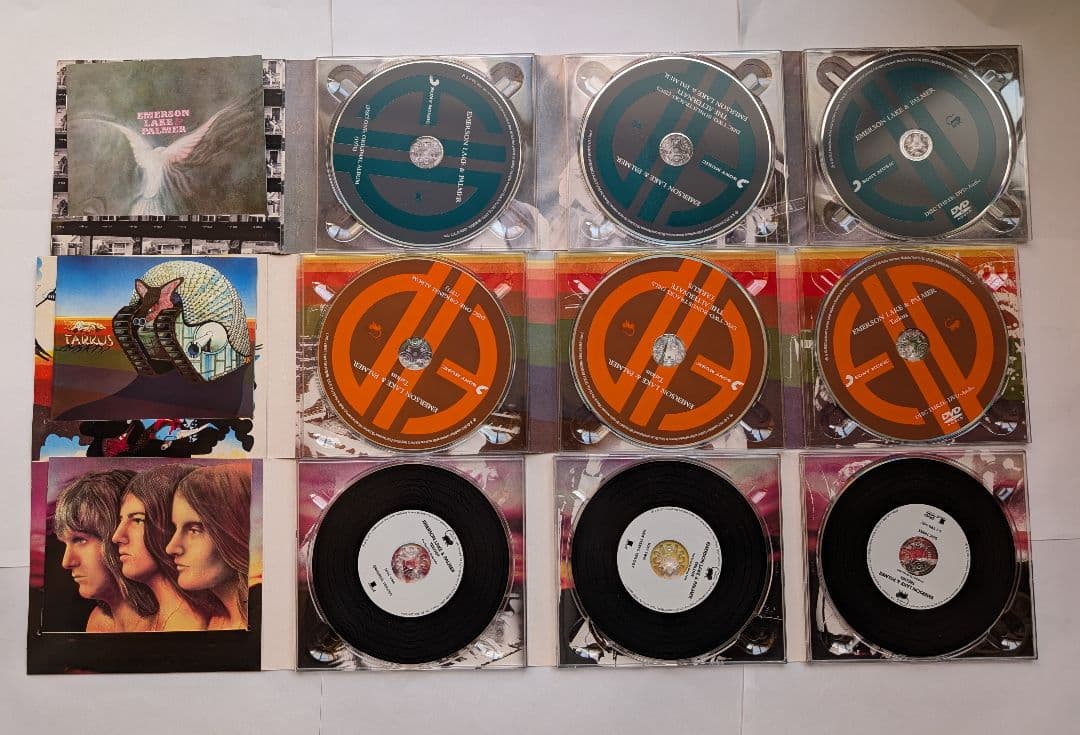 Emerson Lake & Palmer CD+DVD-Aセット
