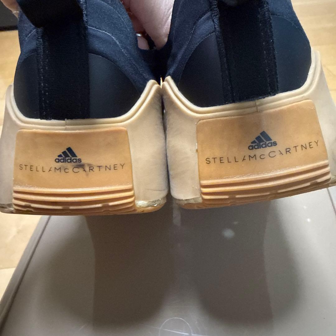adidas アディダス　ステラマッカートニーコラボ シューズサイズ24cm 黒
