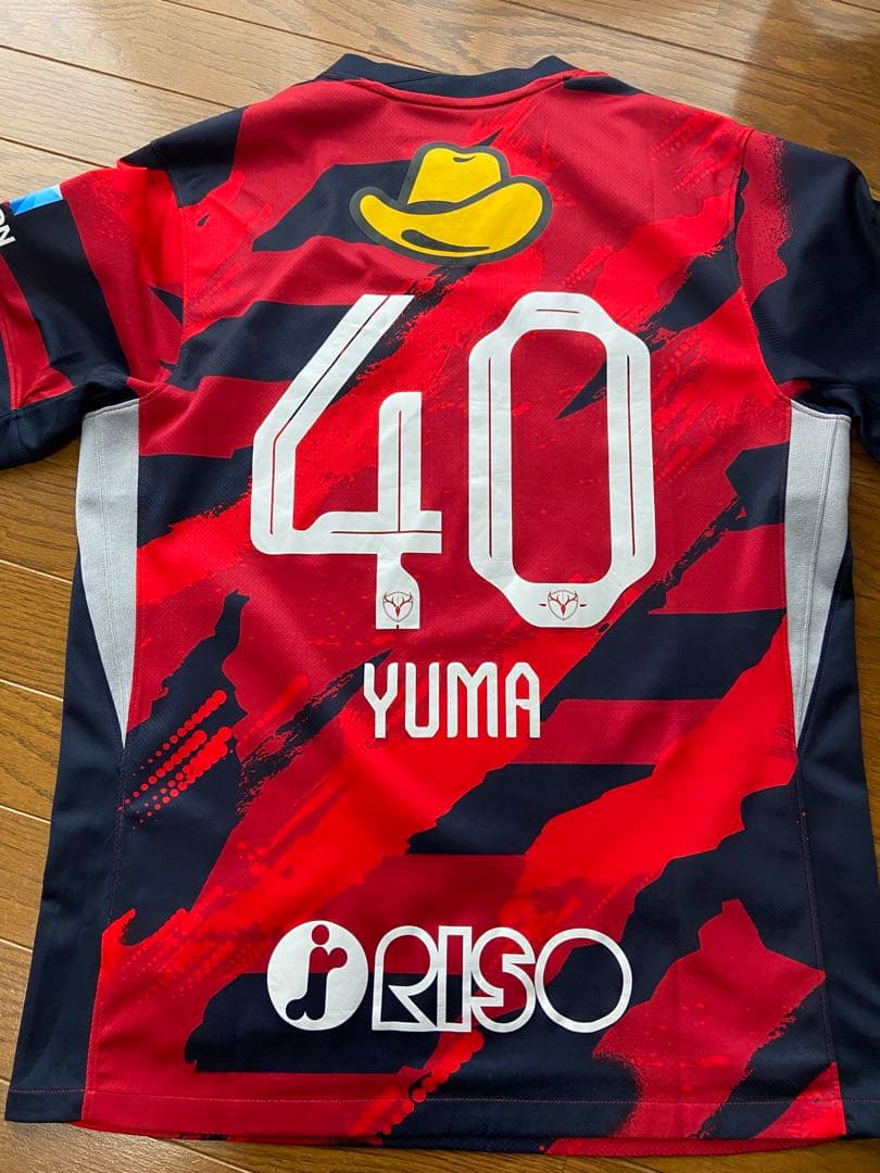 鹿島アントラーズ ユニフォーム　鈴木優磨　No.40 XLサイズ　2025年