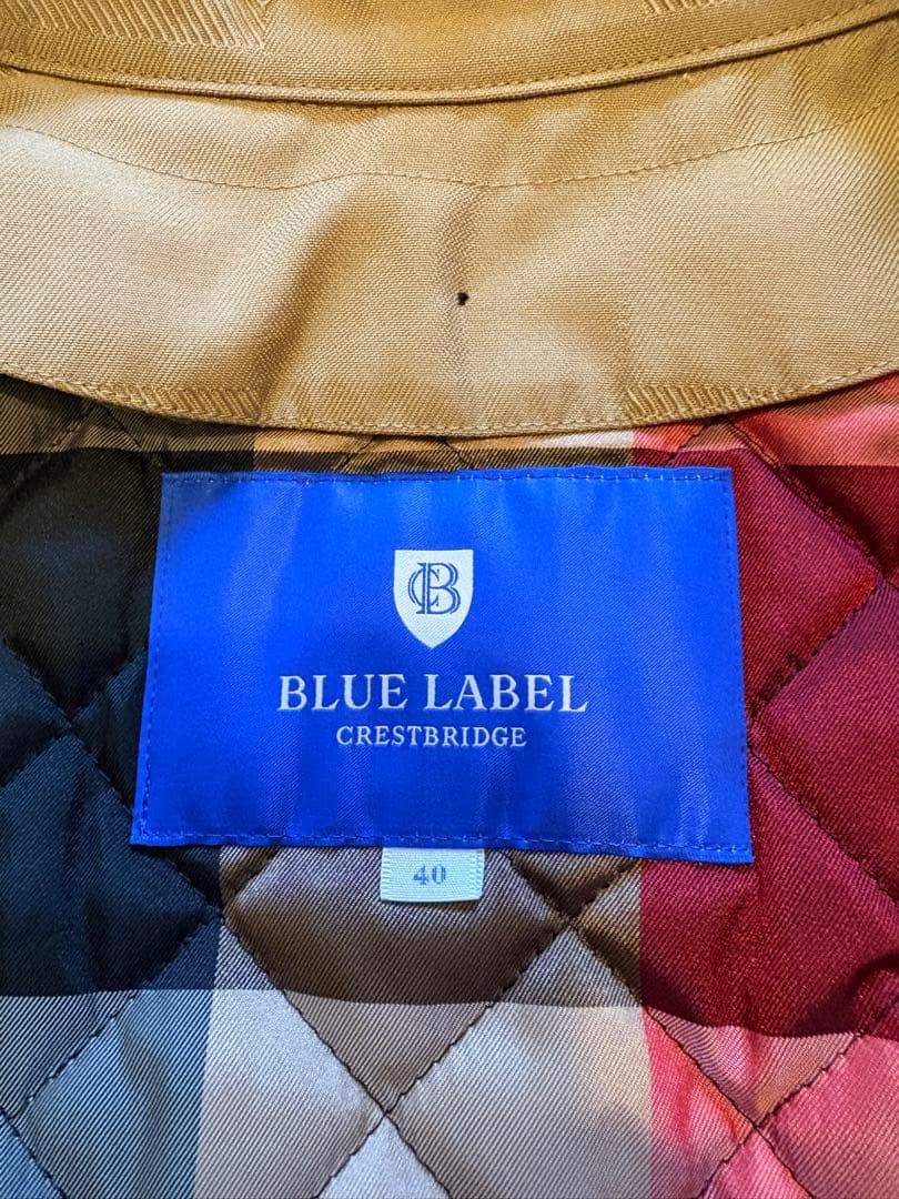 BLUE LABEL CRESTBRIDGE トレンチコート 40