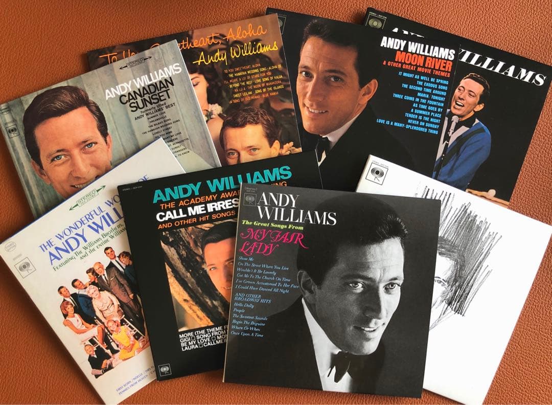 【限定紙ジャケット日本盤8CD】アンディ・ウイリアムス　アルバムコレクション 1