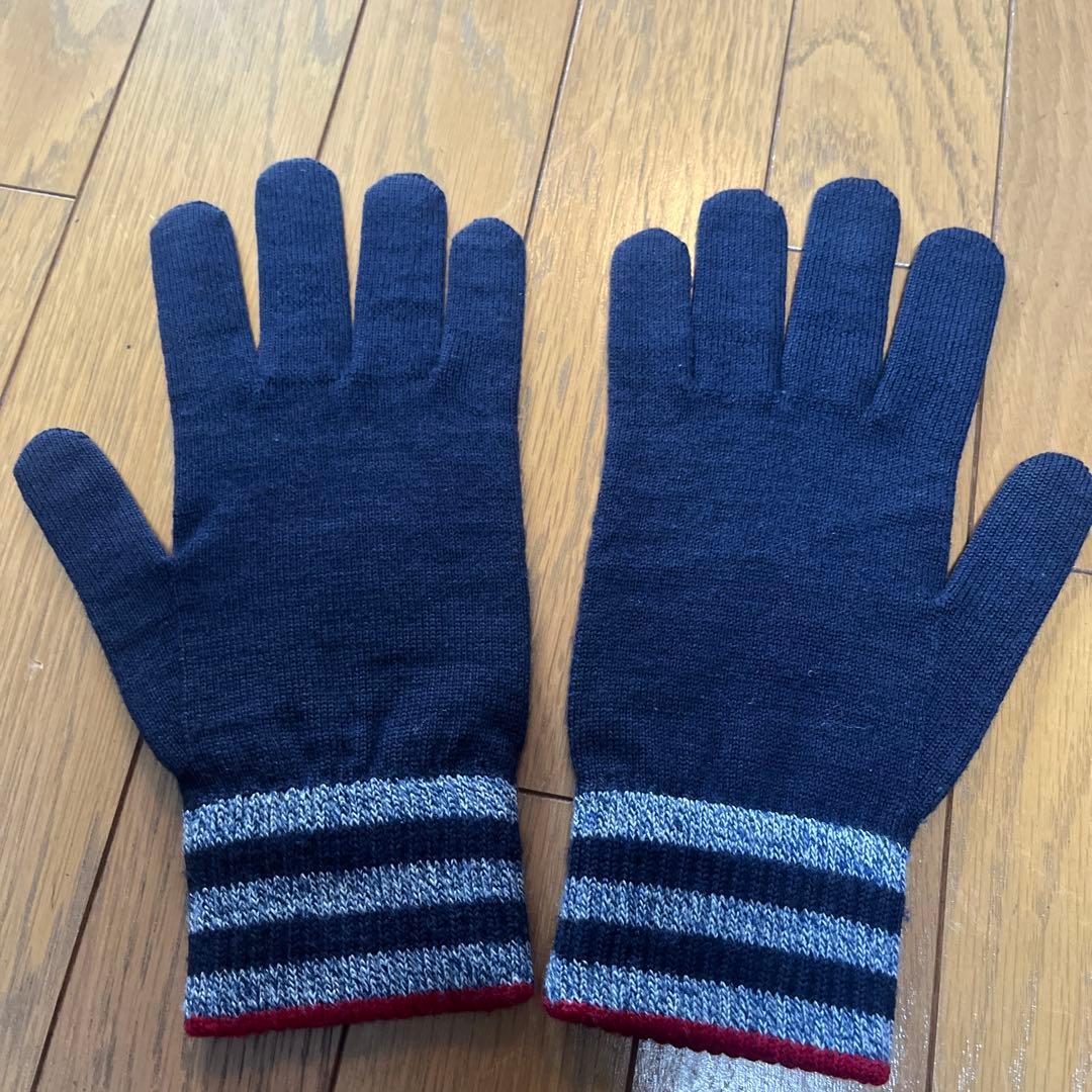 LOUIS VUITTON ネイビー手袋