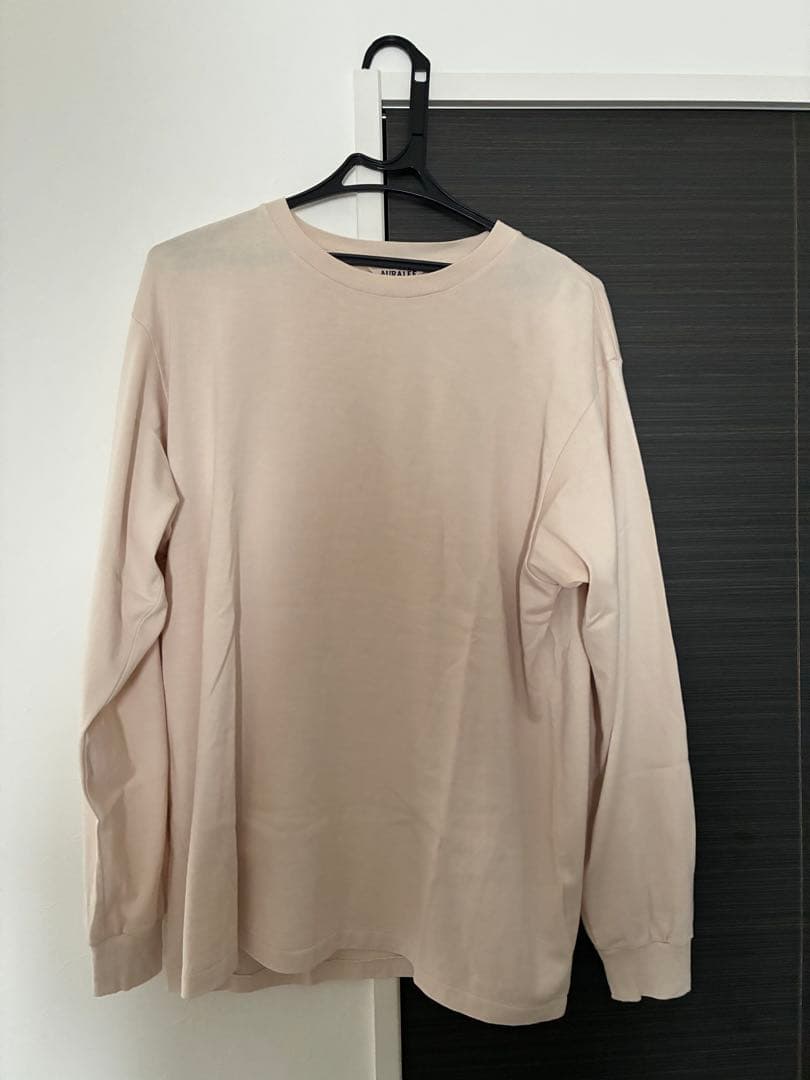 【AURALEE】 LUSTER PLAITING L/S TEE サイズ3