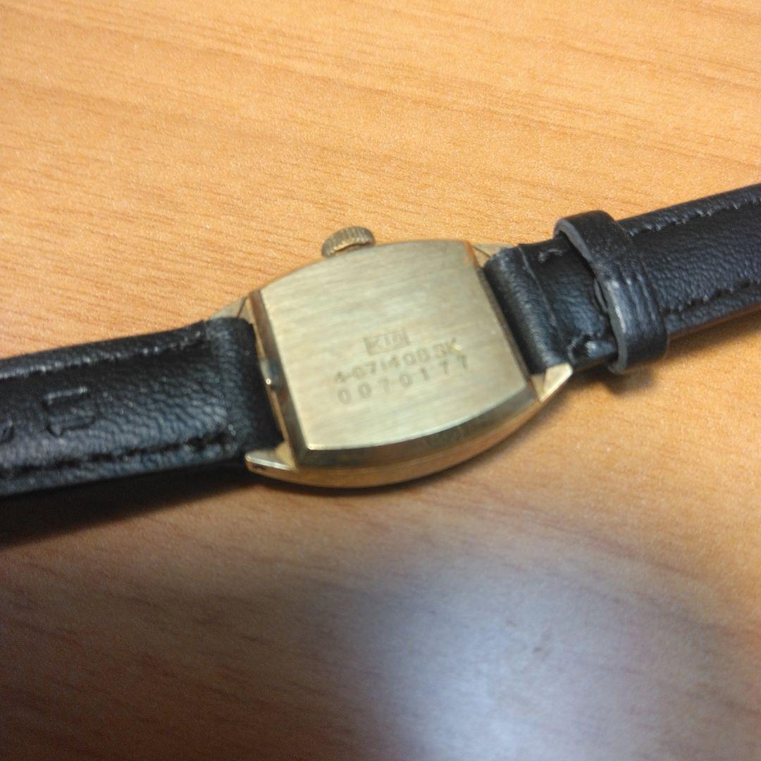 CITIZEN 　K18 レディース手巻き時計