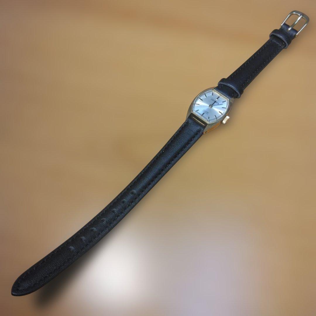 CITIZEN 　K18 レディース手巻き時計