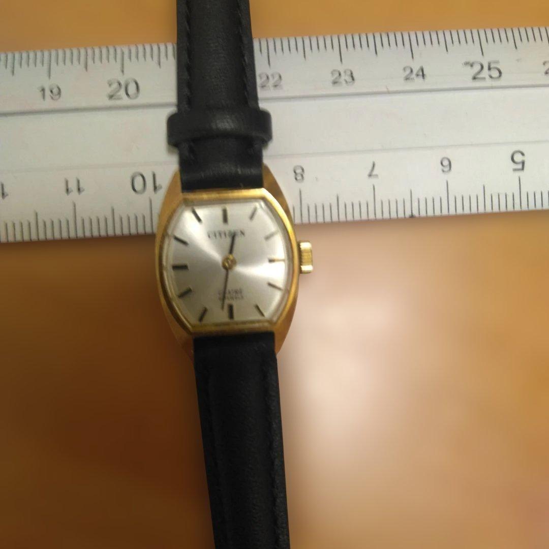 CITIZEN 　K18 レディース手巻き時計