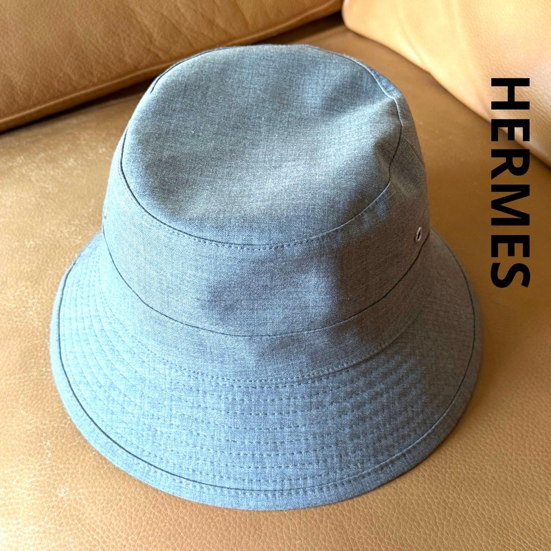 ★新品未使用★ HERMES★エルメス★MOTSCH ★バケット★size58★