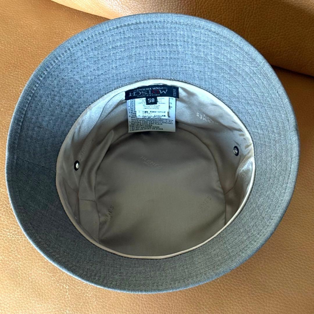 ★新品未使用★ HERMES★エルメス★MOTSCH ★バケット★size58★
