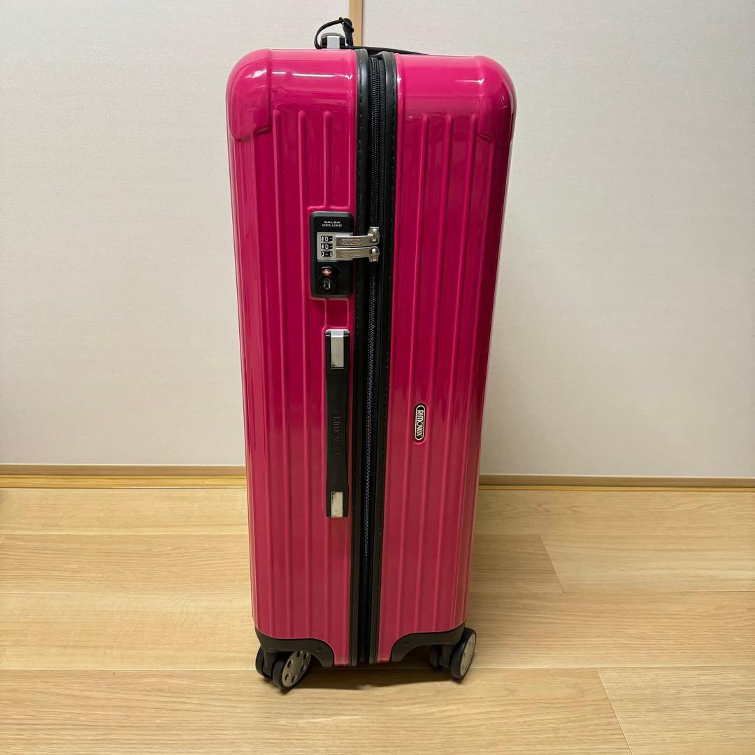 超希少！リモワ　サルサデラックス　旗艦店限定　ルビーピンク　84L 4輪