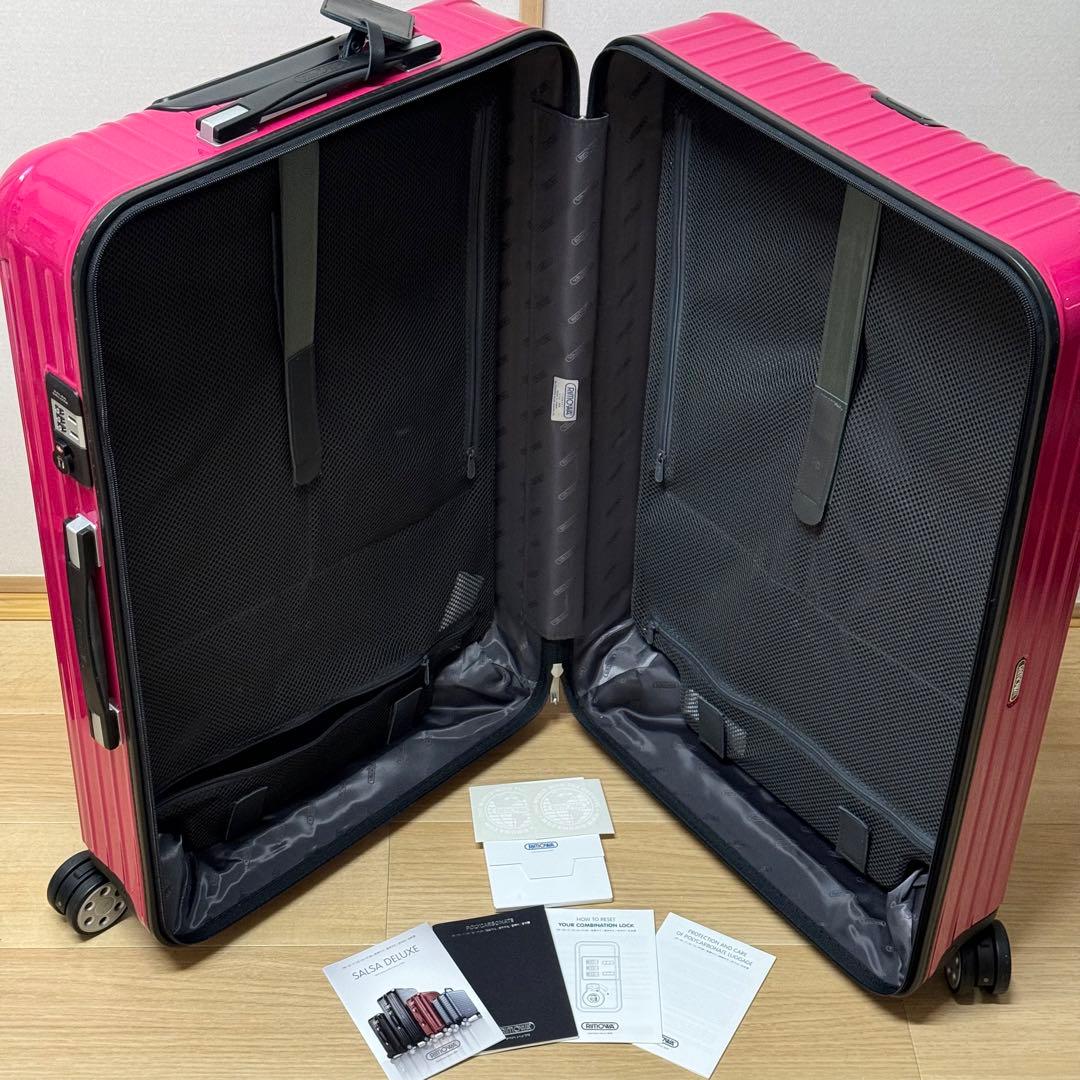 超希少！リモワ　サルサデラックス　旗艦店限定　ルビーピンク　84L 4輪