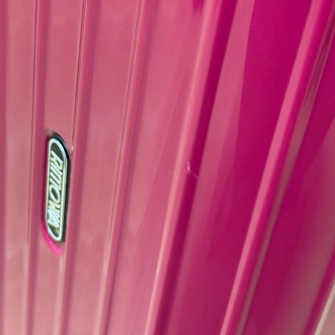 超希少！リモワ　サルサデラックス　旗艦店限定　ルビーピンク　84L 4輪