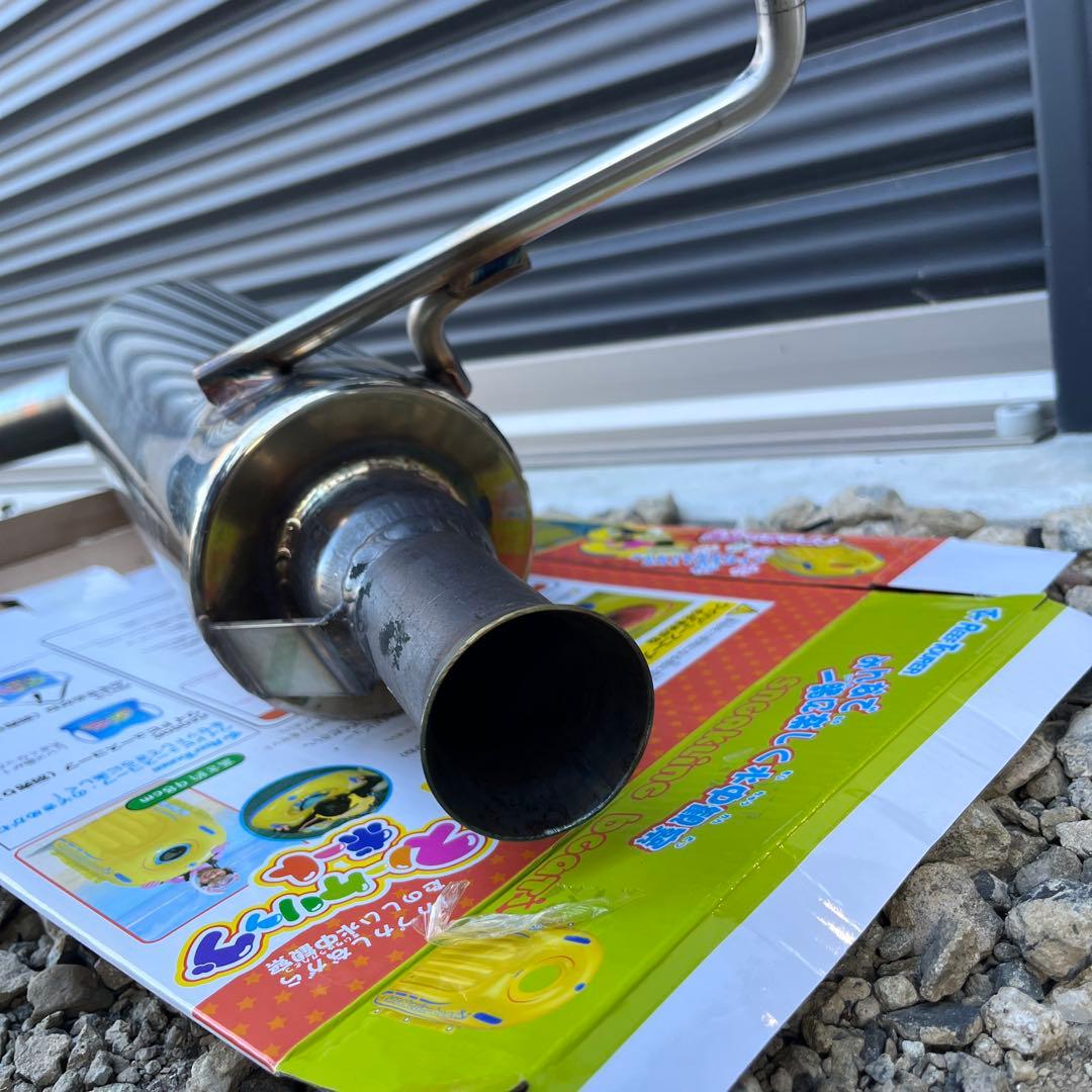 WirusWin スズキ キャリイ用コンパクトマフラー ポッパータイプ