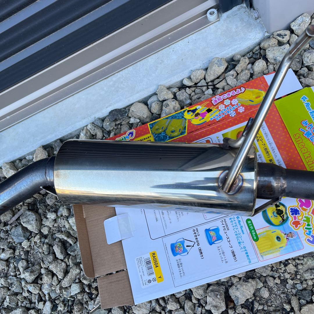 WirusWin スズキ キャリイ用コンパクトマフラー ポッパータイプ