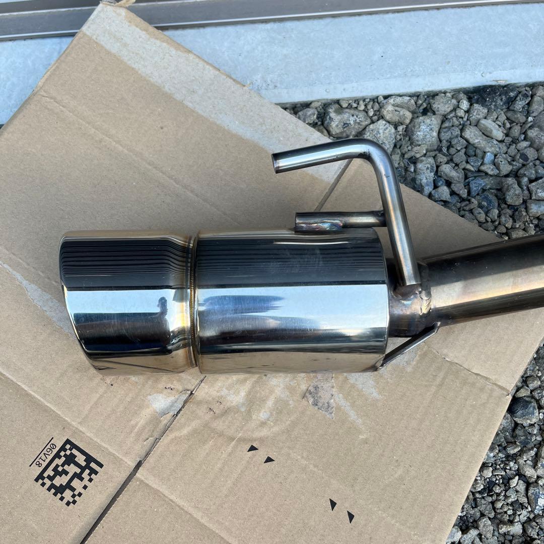 WirusWin スズキ キャリイ用コンパクトマフラー ポッパータイプ