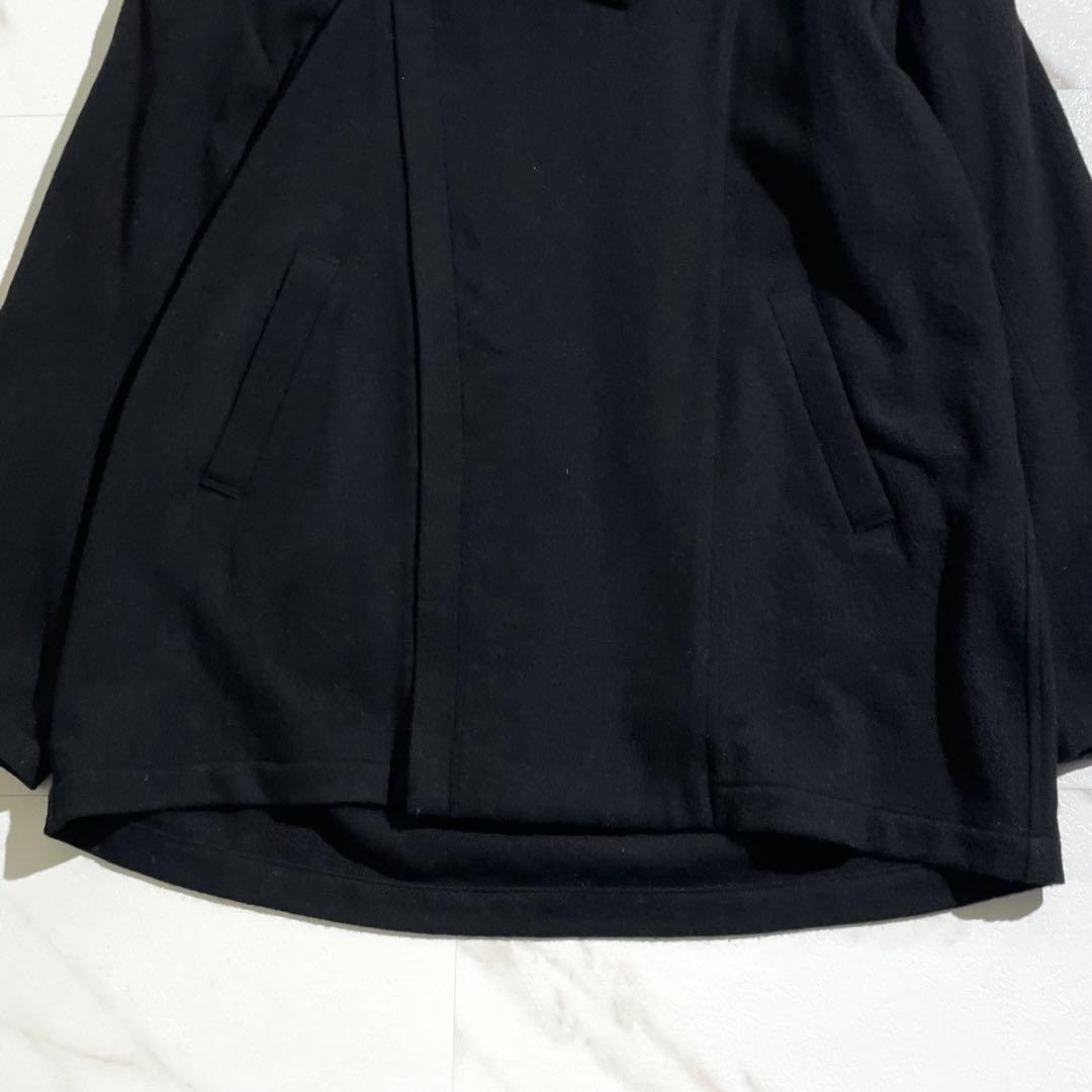 【極美品】グラウンドワイ ヴィンテージフラノダブルパーカー Lサイズ 黒 完売品