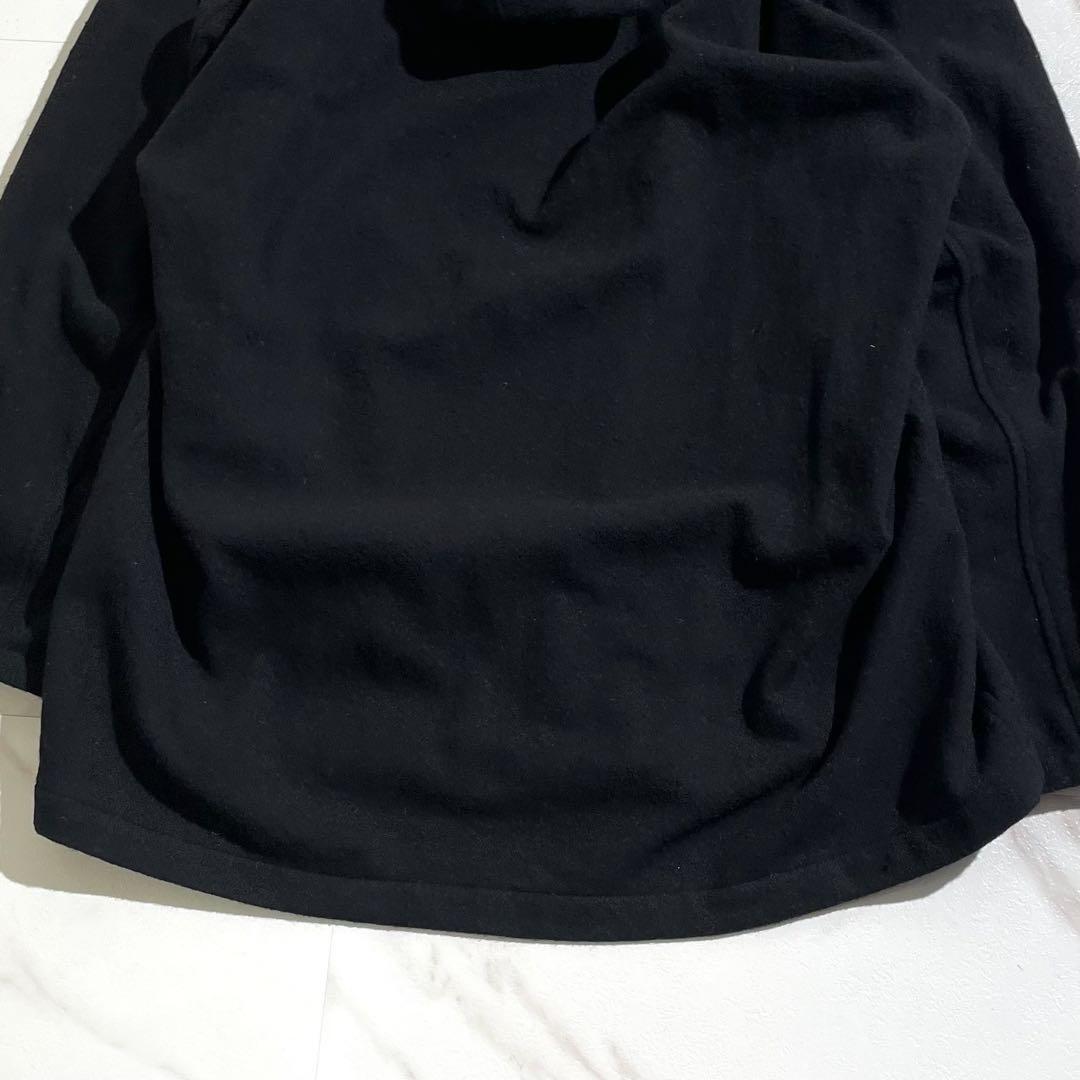 【極美品】グラウンドワイ ヴィンテージフラノダブルパーカー Lサイズ 黒 完売品