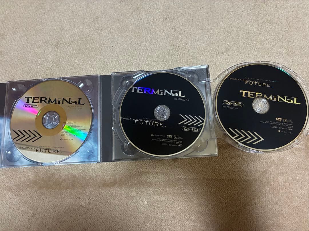 Da-iCE TERMiNaL 初回生産限定盤 CD+3DVD