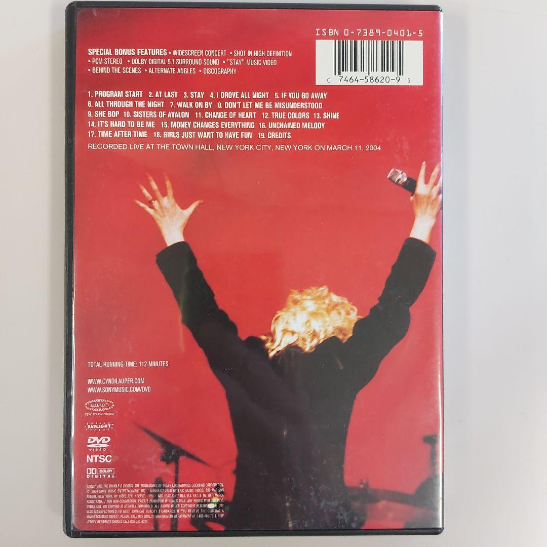 シンディローパー　Cyndi Lauper Live... At Last