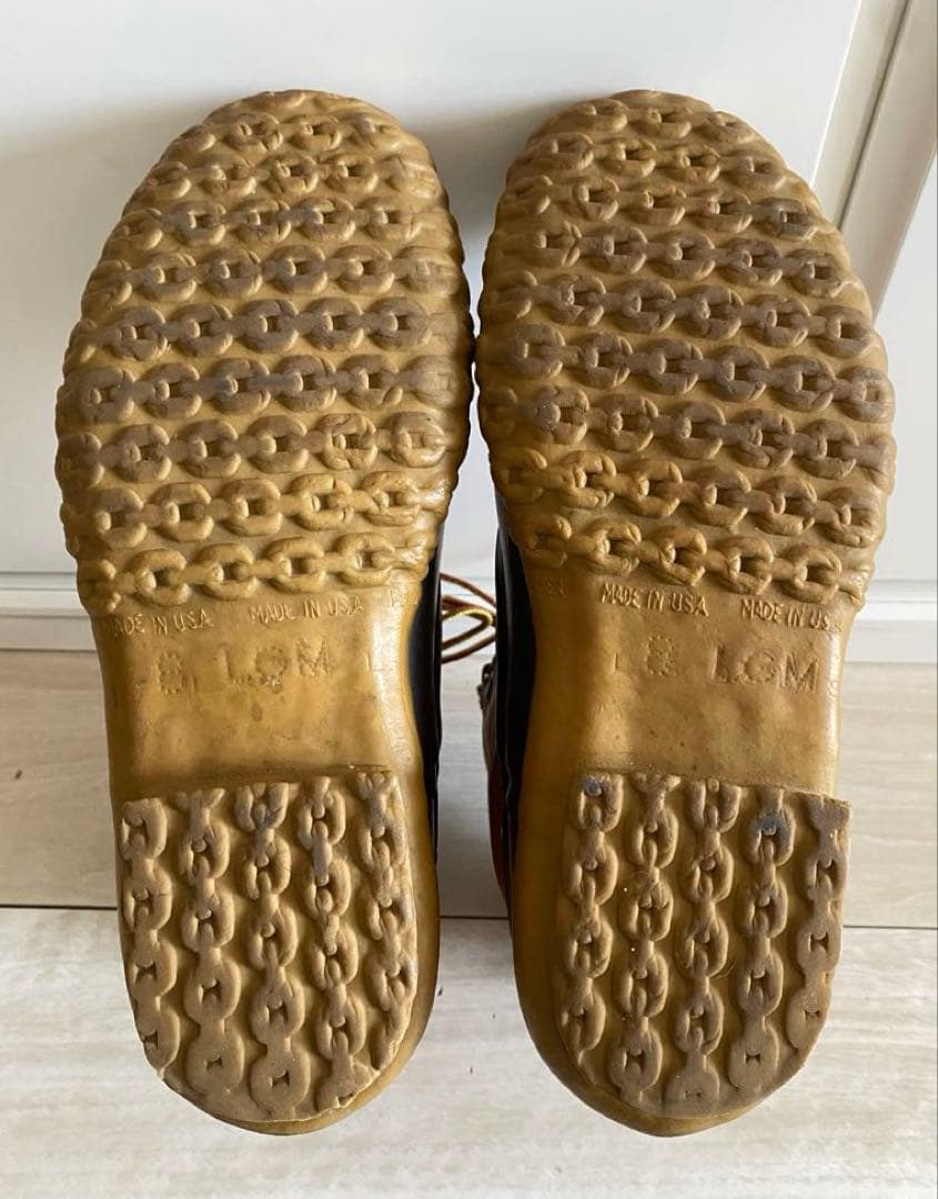 希少 美品 LLBean USA製 80s. ビーンブーツ 25cm