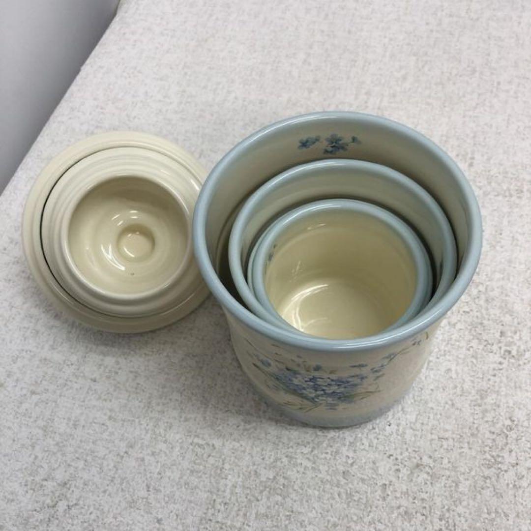 imane イマン クラリス ホーロー キャニスター ビードストッカー　6点