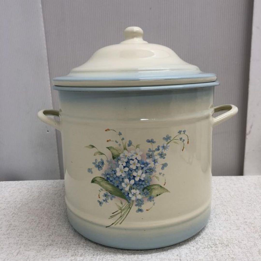 imane イマン クラリス ホーロー キャニスター ビードストッカー　6点