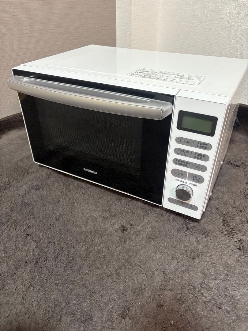 アイリスオーヤマ オーブンレンジ MO-F1805-W 2019年製