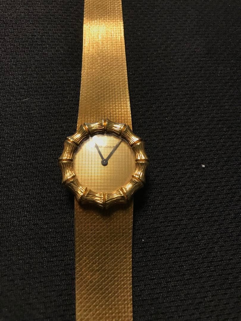 ジャガールクルト　ゴールドドレスウォッチ　レディース腕時計